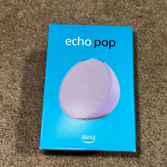Amazon Purple Echo Pop Smart Assistant Wifi FullSound Compact Speaker With Alexa - Picture 2 of 4